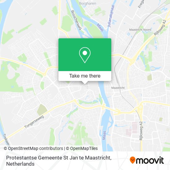 Protestantse Gemeente St Jan te Maastricht map