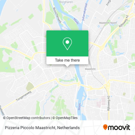 Pizzeria Piccolo Maastricht map