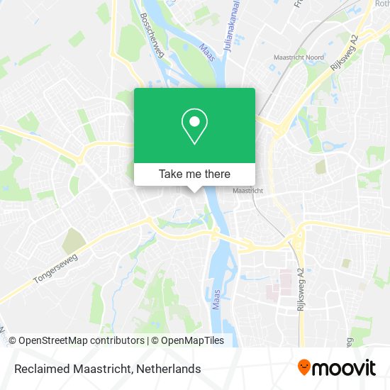 Reclaimed Maastricht map