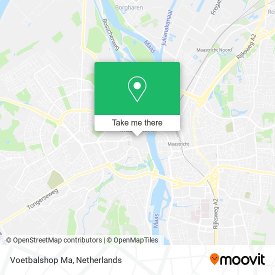 Voetbalshop Ma map