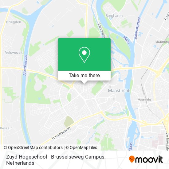 Zuyd Hogeschool - Brusselseweg Campus map
