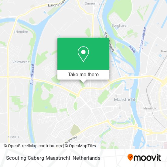 Scouting Caberg Maastricht Karte