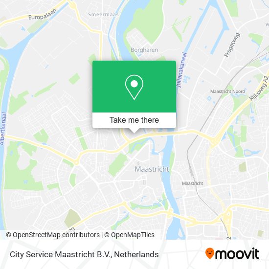 City Service Maastricht B.V. map
