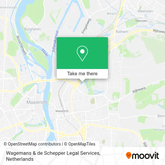 Wagemans & de Schepper Legal Services map