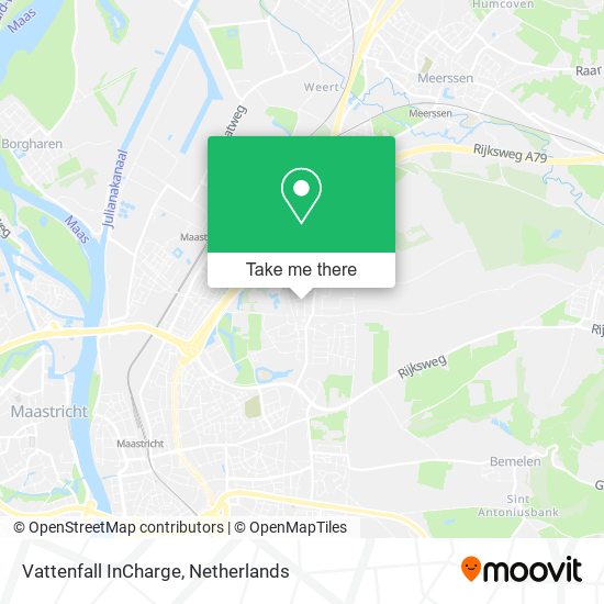 Vattenfall InCharge map