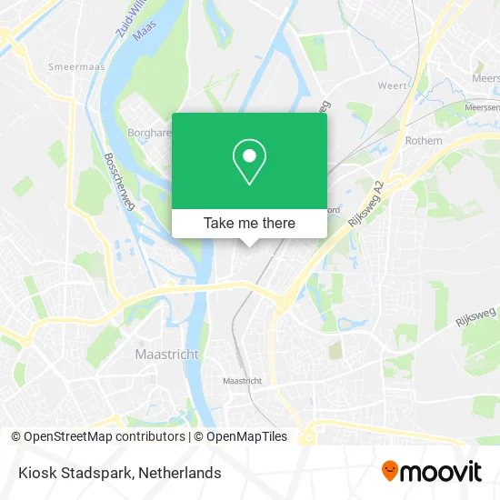 Kiosk Stadspark map