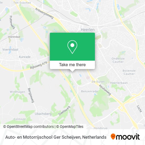 Auto- en Motorrijschool Ger Scheijven Karte