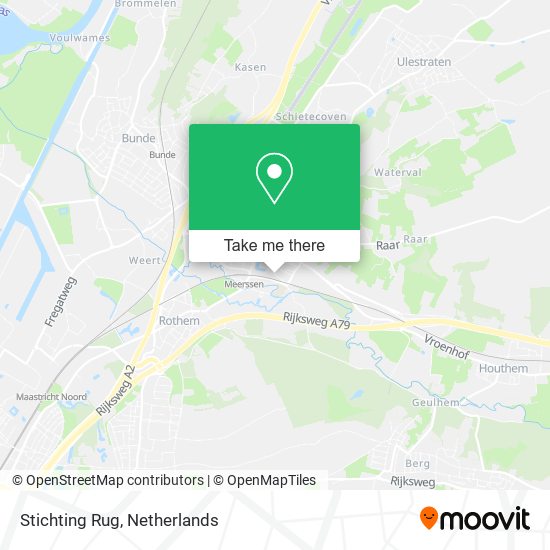 Stichting Rug map