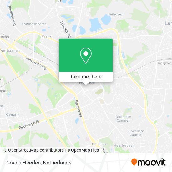 Coach Heerlen map