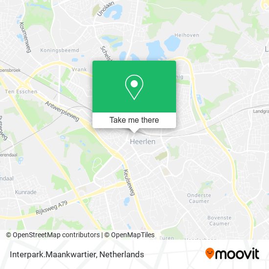 Interpark.Maankwartier map