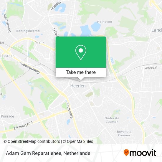 Adam Gsm Reparatiehee map