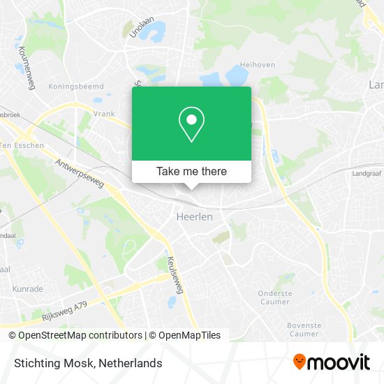 Stichting Mosk map