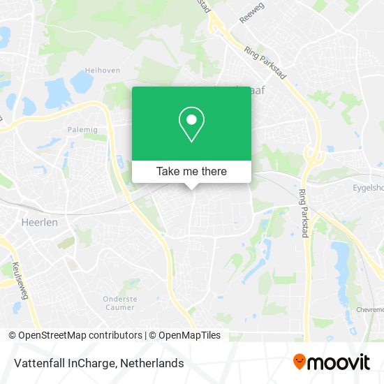 Vattenfall InCharge map