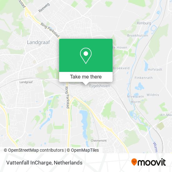 Vattenfall InCharge map