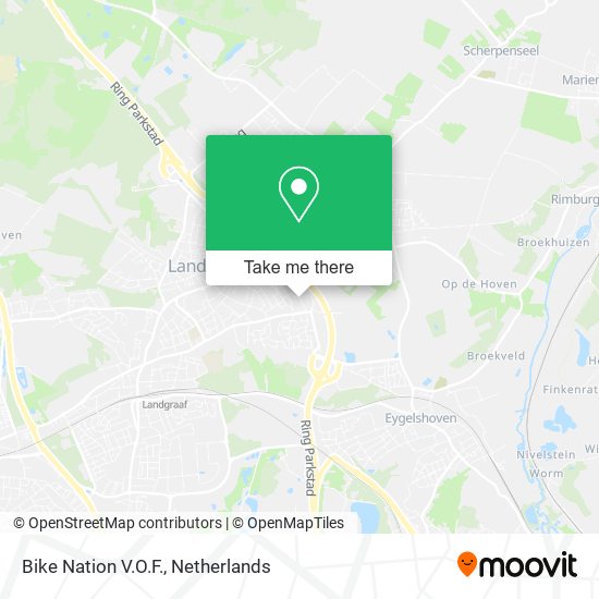 Bike Nation V.O.F. map