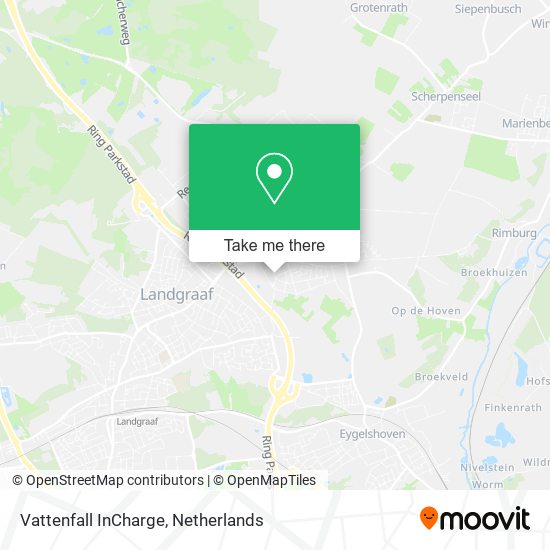 Vattenfall InCharge map