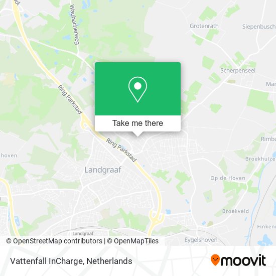 Vattenfall InCharge map