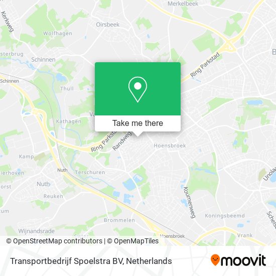 Transportbedrijf Spoelstra BV map