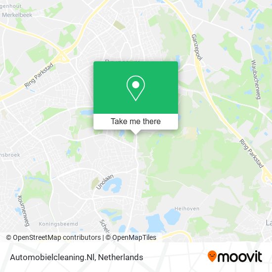 Automobielcleaning.Nl map