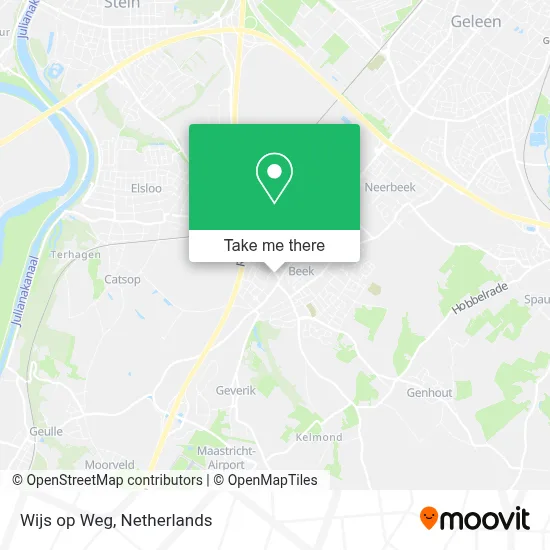 Wijs op Weg map