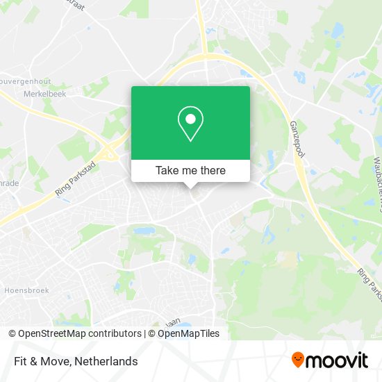 Fit & Move map