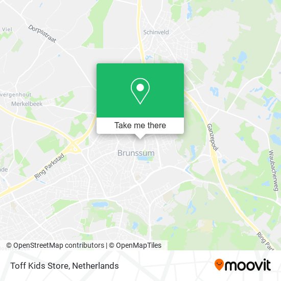 Toff Kids Store map