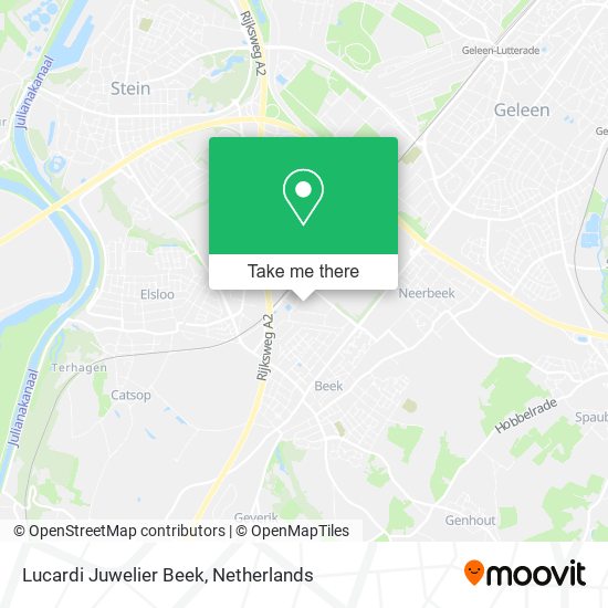 Lucardi Juwelier Beek map