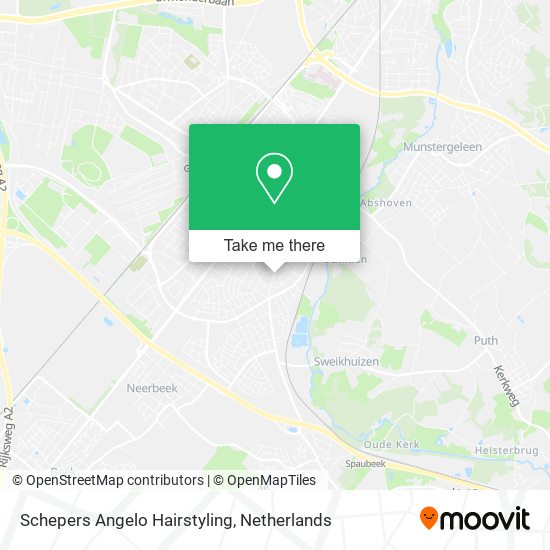 Schepers Angelo Hairstyling map