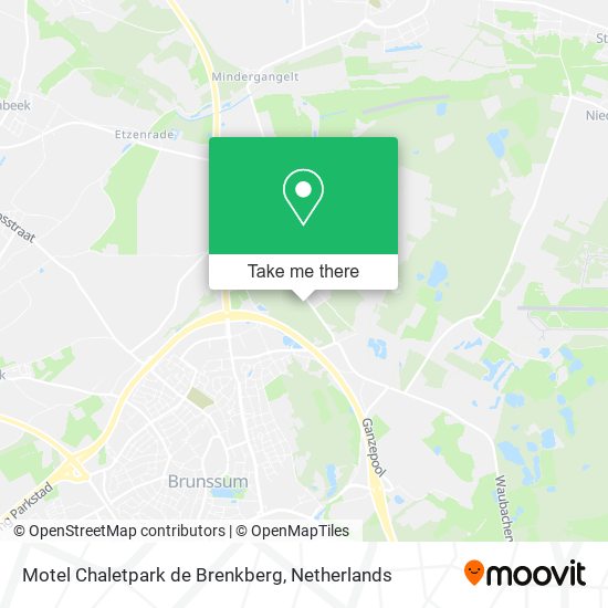 Motel Chaletpark de Brenkberg map