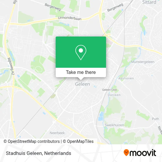 Stadhuis Geleen map
