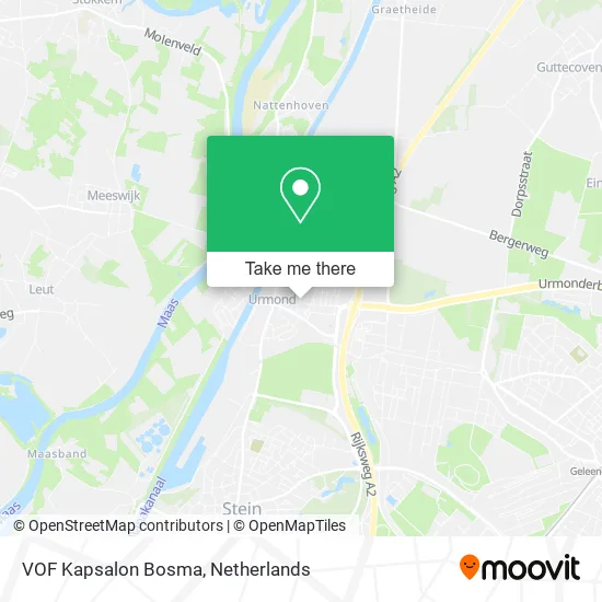 VOF Kapsalon Bosma map