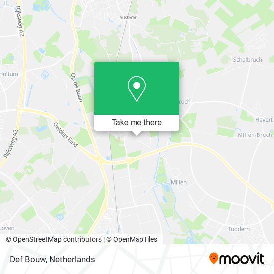 Def Bouw map