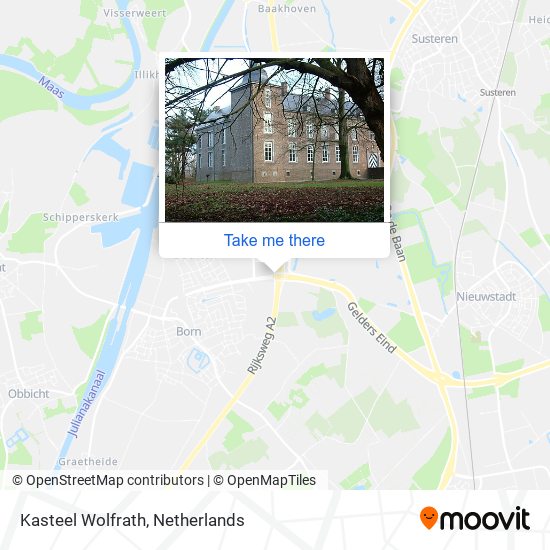 Kasteel Wolfrath Karte