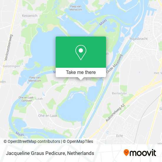 Jacqueline Graus Pedicure map