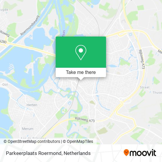Parkeerplaats Roermond Karte