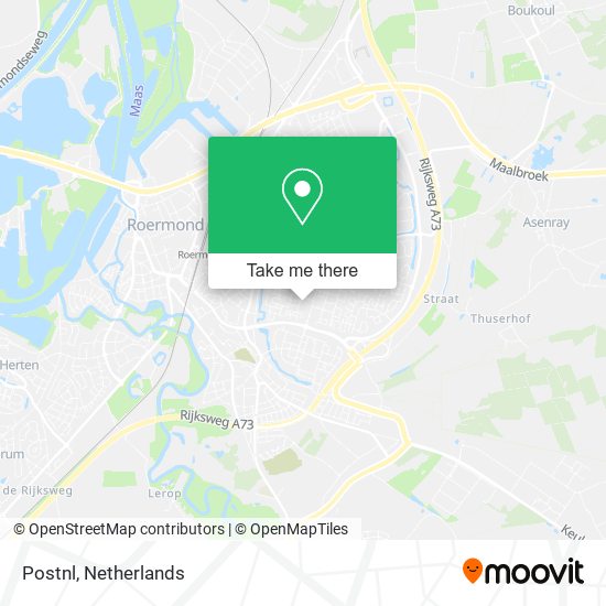 Postnl map