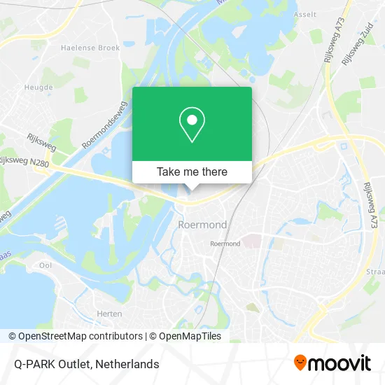 Q-PARK Outlet map