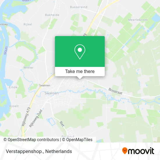 Verstappenshop. map