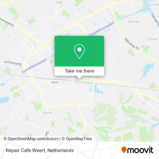 Repair Cafe Weert map