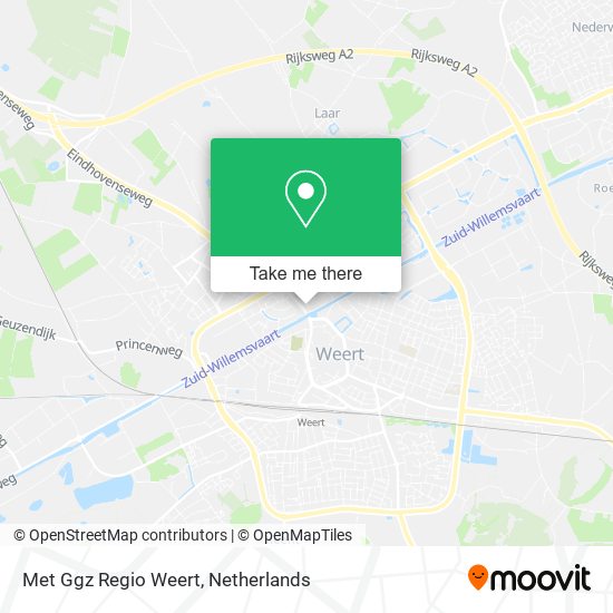 Met Ggz Regio Weert map