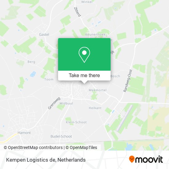 Kempen Logistics de map