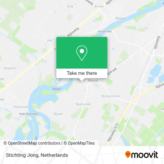 Stichting Jong map