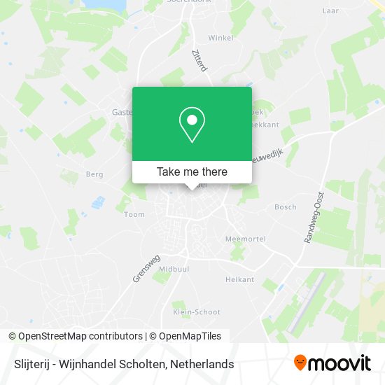 Slijterij - Wijnhandel Scholten map