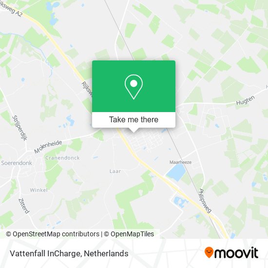 Vattenfall InCharge map