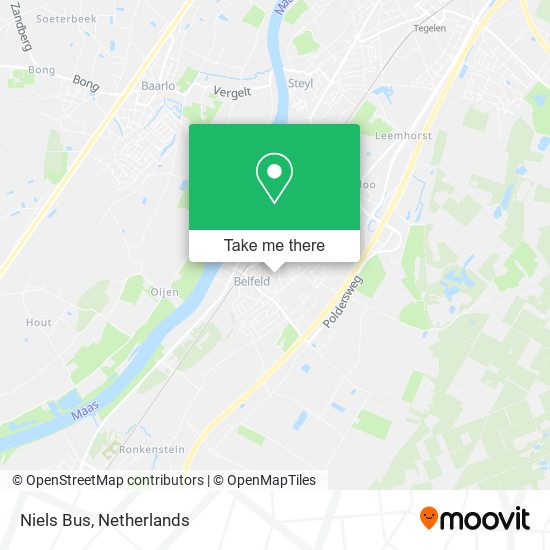 Niels Bus map