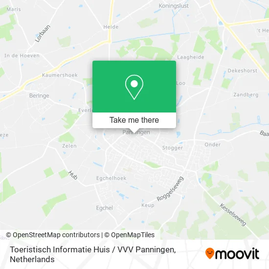 Toeristisch Informatie Huis / VVV Panningen map