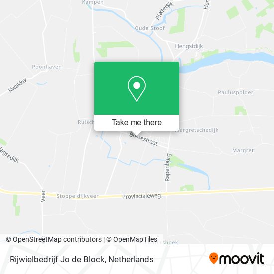 Rijwielbedrijf Jo de Block map