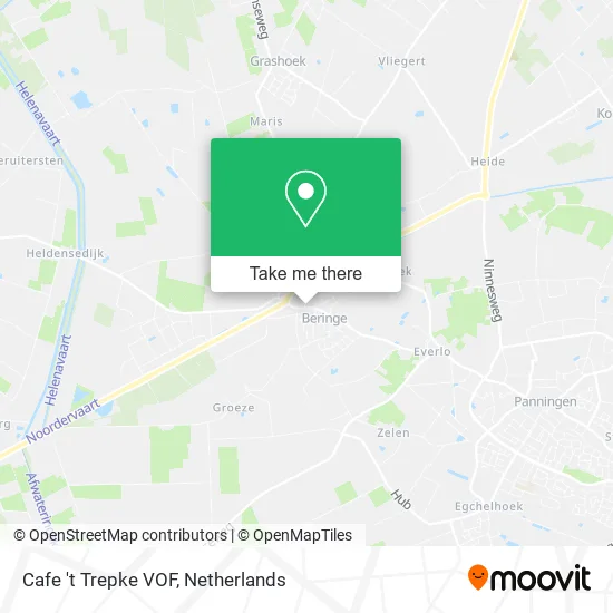 Cafe 't Trepke VOF map