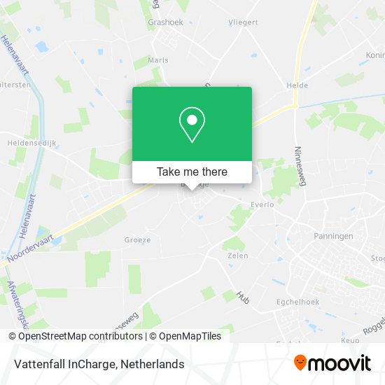 Vattenfall InCharge map