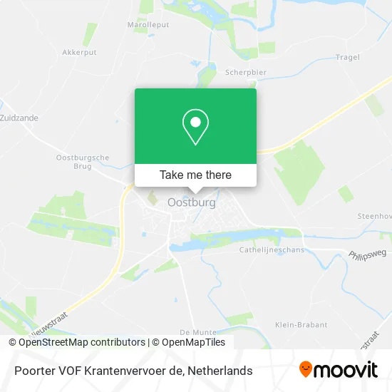 Poorter VOF Krantenvervoer de map